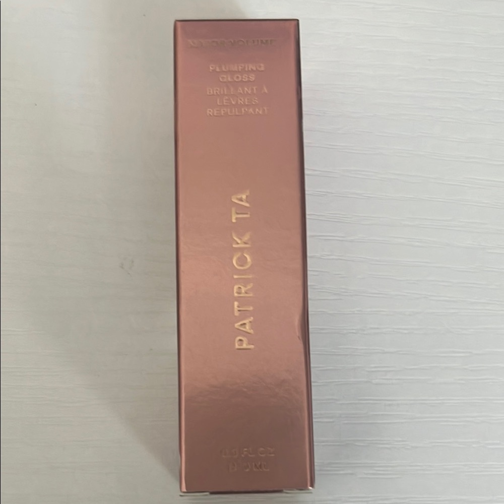 Patrick Ta Gold Lip Balm Gloss Radiant Shine